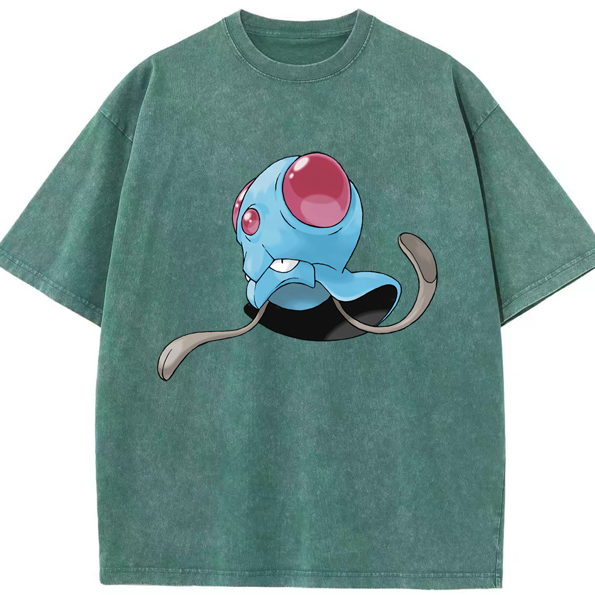 （画像用） ポケットモンスター Pokémon 綿100% ヴィンテージ風 半袖Tシャツ（フロントプリント）